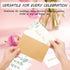Ladygo 100PK 4x6 (100 PACK) Thank You Cards With Envelopes Bulk: Blank Thank You Notes & Stickers Baby Shower Wedding