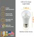 A15 Bulb 6W (40W 450 3000K E26 Dimmable Diodesy- LED Appliance Clear Light Equivalent) Lumens Soft White Medium Base