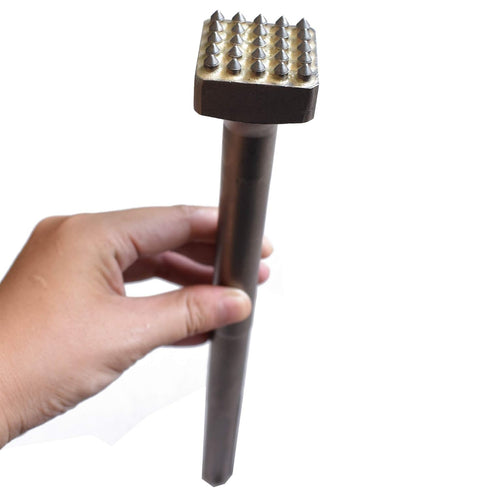 11 3/4 In. SDS Max Concrete Repair Patch Tool - 1 1/2 Inch Square Head Bushing Bit for Demolition