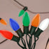 C9 25Ft 26 C9 Bulbs, LED Christmas Lights Outdoor Outdoor Christmas Decorations String Light Waterproof with LED