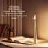 Fluxora 3 Rechargeable Desk Lamp, Cordless Metal Table Light with Brightness Levels, Portable Gold Night Light