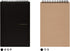 Maruman MNEMOSYNE Notebook, 9.06 x 5.83 Inches (Vertical A5), 5mm-squared, 70 Sheets (Double-sided, N165)
