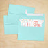 LUXPAPER A7 Invitation Envelopes, 50 Pack, Seafoam, for 5 x 7 Cards, with Peel and Press Seal