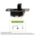 Chanzon SPDT Mini Micro Slide Switch, 1p2t 2 Position, 150pcs Vertical Slide Switch Panel Mount