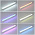 Clnutrieve Set 2, 4000Mah RGB+6400k Dimmable Closet Led Mirror Vanity Lights of Magnetic Battery Rechargeable Color