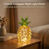 Pineapple Baby Night Light for Nursery, Battery Powered Pineapple Lamp for Home Living Room Bedroom Kitchen Office
