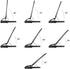 7 Readaeer Metal Book Stand for Desk Portable Document Holder for Cook Book, Music Book, iPad, Laptop, Reading Rest
