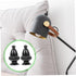Angoily 2pcs Decorative Lamp Finial Knob for Floor Table Lamps Elegant Black Aluminum Design Easy to Install for DIY