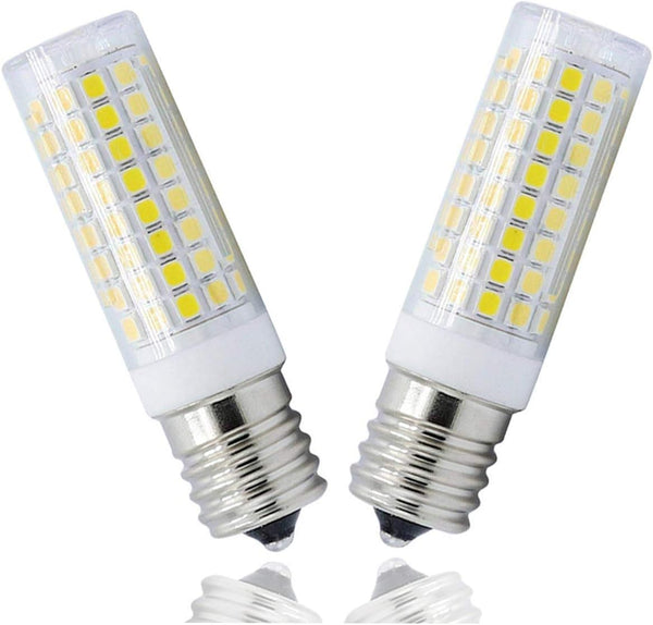 E17 Dimmable LED Bulb, 8W, 80W Halogen Equivalent, 800Lm, 6000K White, for Over Counter Microwave Ovens