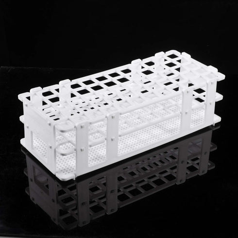 Eowpower Detachable Plastic Lab Test Tube Rack Holder for 16mm Test Tubes, 60 Holes, Pack of 1