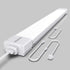 LED Tube Light Fixture with Plug, 2FT 2000LM 5000K Utility Shop, Linkable