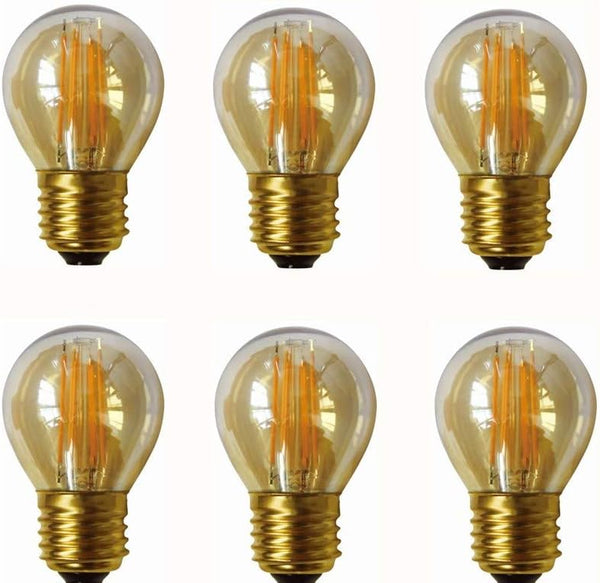 4W G45 Dimmable LED Filament Bulb G45 LED Vintage Edison Bulbs E26/E27