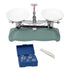 Balance Scale, 100g or 500g Double Pan Balance Scale with Weights, High Calibration Accuracy for Lab Experiments
