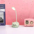 Mini Cat Table Lamp, LED Kids Lamp, Portable LED Night Light, Cute Foldable USB Rechargeable Reading Light for