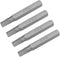 uxcell Hex Bits 4pcs, 5/32 Inch Hex Shank H3 Hexagon Screwdriver Bit Set, 28mm Length S2 Tools