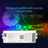 5in1 LM053 Bluetooth Mesh PWM LED Controller, SmartLife TuyaSmart APP Control for Dimming RGB LED Strip
