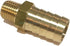 5/8" Hose ID to 1/4" Male NPT MNPT Straight Brass Fitting - Fuel/AIR/Water/Oil/Gas/WOG (Qty 1)