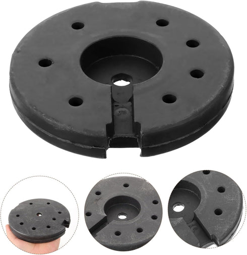 Metal Lamp Base Weight for Desk and Floor Lamps Round Heavy Loader for Stable Table Floor Light Stand Rust Resistant