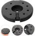 Metal Lamp Base Weight for Desk and Floor Lamps Round Heavy Loader for Stable Table Floor Light Stand Rust Resistant