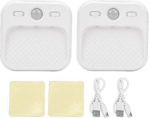 Eminchu Dimmable Closet, LED Night Light, Motion Sensor Lighting, Rechargeable Staircase Light with Adjustable Modes