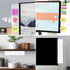 CXWUZH 2Pcs Monitor Memo Board Office Desk Accessories Computer Monitor Sticky Note Holder for Computer Screen Acrylic