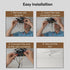 Ironsmith Lighting Products 3-in-1 Ceiling Fan Light Timing & Speed Remote Universal Ceiling Fan Remote Control Kit