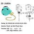 Ceiling Fans Switch Zing Ear ZE-268S6 - 3 Speed 4 Wire Pull Chain Cord Appliances Switch Speed Control Replacement