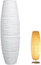 Abaodam Paper Floor Lamp Shade Replacement Foldable Standing Lamp Shade Light Cover