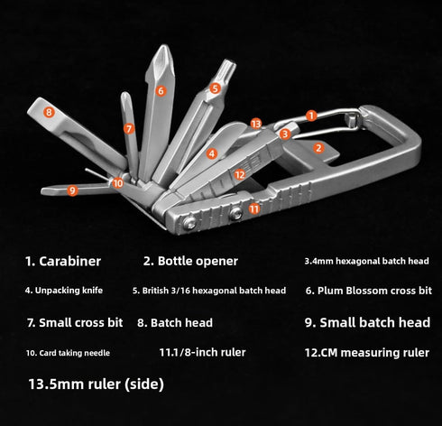 Ouyniei All-in-One Phone & Camera Tool: SIM Card Ejector + Phone Stand + Screwdriver + Mini Tripod for Smartphones