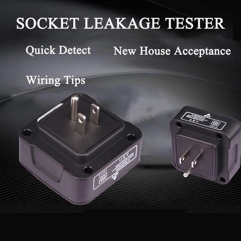 ZT-E4 Outlet Tester with LCD Color Screen: 3-Wire AC 120V Circuit Breaker Finder Tool