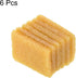 PATIKIL 50x35x8mm Residue Eraser Rubber Cement Eraser, 6 Pack Rectangle Cleaning Tool for Paper Craft