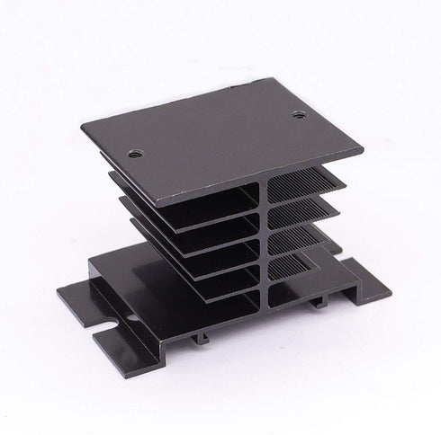 TWTADE SSR-25 DD Solid State Relay 25A DC 3-32V to DC 5-60V + Heat Sink