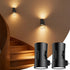 fesnne Night Light, 2-Pack Dimmable Plug-in Night Light with 90Rotatable Plug, 0-100LM