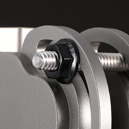 SG TZH M6 1.0mm 100Pcs 304 18-8, x Serrated Flange Hex Lock Nuts Stainless Steel Full Thread, Hex Drive, Bright Finish