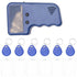 Texvora Handheld Id Copier And 125 Khz Reader Writer, Includes 6 Cards And