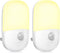 MAZ-TEK Plug in Motion Sensor Dimmable Night Light, Soft Warm White LED