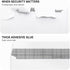 HERKKA #9 Double Window Security Envelopes, 500 Pack, Designed for Quickbooks Invoices, 24 LB
