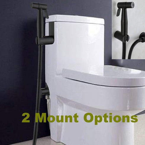 HSEAREA Steel Bidet Sprayer for Toilet Handheld for Cloth Diapers, Bathroom Jet Kit with Explosion-Proof Hose, Great