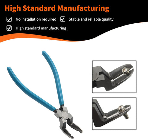 Universal Stainless Steel Fastener Cutter Pliers, Push Pin Pliers, Nail Pulling Pliers