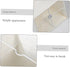 ABOOFAN Foldable Paper Floor Lamp Shade Replacement Minimalist Rice Paper Light Cover for Living Room Bedroom