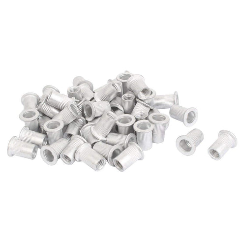 Chiloskit 30 PCS M8 Aluminum Metric Thread Rivet Nut Inserts