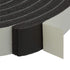 3/8 (3/4 5 Herco in. Thick Adhesive-Backed Closed-Cell Neoprene Sponge Rubber Stripping in. Wide x ft. Long)