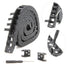 1Meter/39.4Inch Drag Chain Cable Carrier 10x15mm Open Type R18 for 3D Printer and CNC Machines