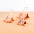 Binder Clips Paper Clamps, Assorted Sizes Set for Office, School, and Home Supplies (Rose Gold)
