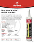Red Devil 0636 Blacktop and Roof Repair Sealant, Pack of 1, Black by Red Devil