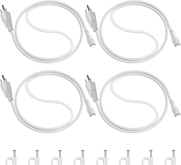 Barrina T8 TX-S 3FT Power Cord, 3 Prong Plug, Female End, Power Cable