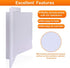 Suteck Plastic Access Panel for Drywall Ceiling, 4 x 6 Inch, Reinforced Plumbing Wall Access Doors, Removable