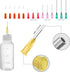 30ml Precision Tip Applicator Bottle, with Blunt Tip Needle and Cap, 18G 20G 25G Needle Tip Squeeze Bottle, Oil Dropper Bottle, Glue Bottles with Fine Tip by otwooi
