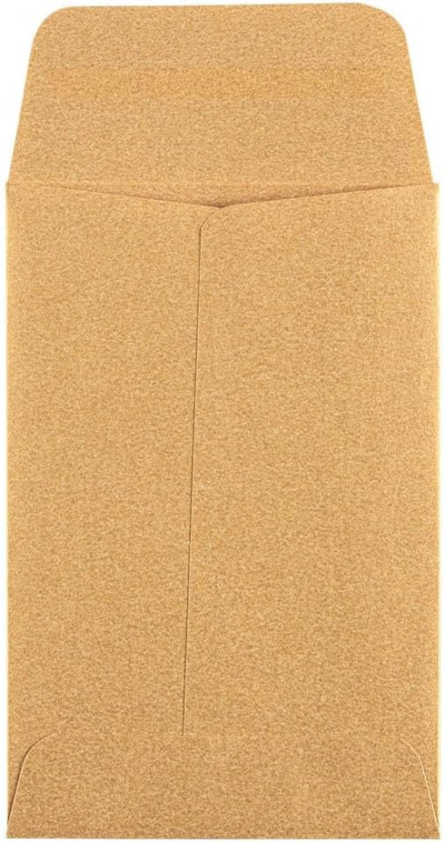 LUXPaper #4 Coin Envelopes | Peel & Press | 3'' x 4 1/2'' | Gold Metallic | 50 Qty