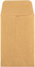 LUXPaper #4 Coin Envelopes | Peel & Press | 3'' x 4 1/2'' | Gold Metallic | 50 Qty